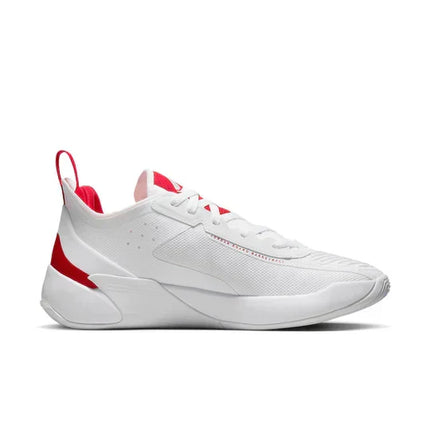 Men's Air Jordan Luka 1 White Fire Red Shoes