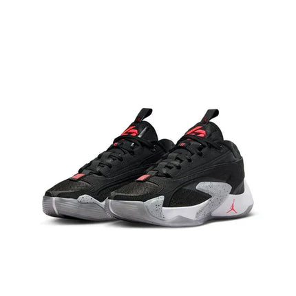 Men's Air Jordan Luka 2 Black Cement Shoes