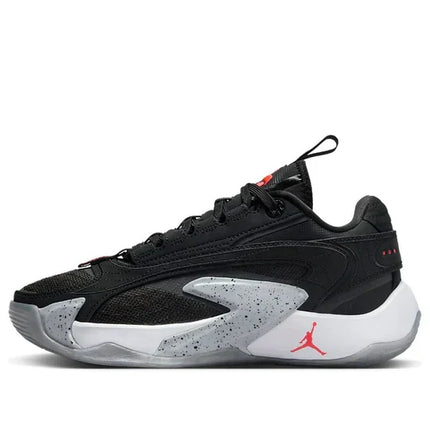 Men's Air Jordan Luka 2 Black Cement Shoes