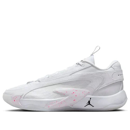 Men's Air Jordan Luka 2 White Hyper Pink Shoes