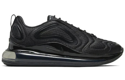 Men's Air Max 720 Black Jersey Mesh Shoes