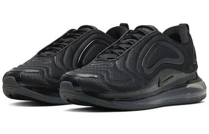 Men's Air Max 720 Black Jersey Mesh Shoes
