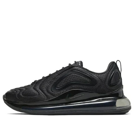 Men's Air Max 720 Black Jersey Mesh Shoes