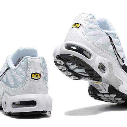 Men's Air Max Plus White Metallic Silver Shoes