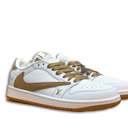 Men's Nike Fragment x TS x Air Jordan 1 Low x Gucci Shoes