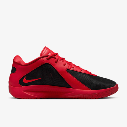 Men's Giannis Freak 6 Black University Red Shoes