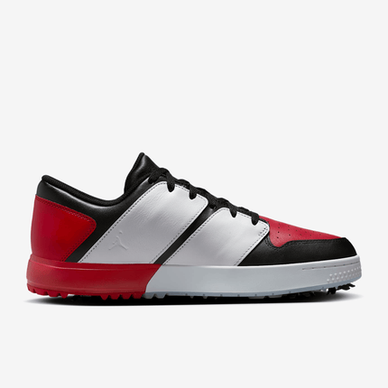 Men's Jordan NU Retro 1 G Black University Red Shoes