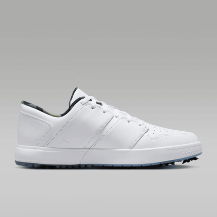 Men's Jordan NU Retro 1 G White Shoes