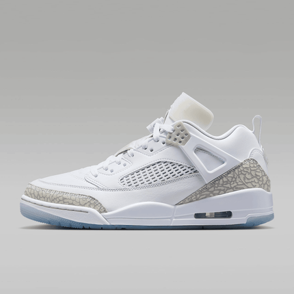 Men's Air Jordan Spizike Low Metallic Silver Shoes