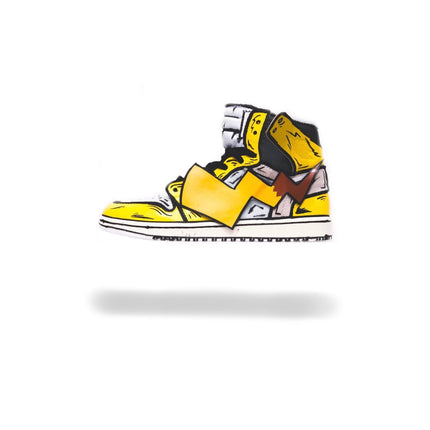 Men's Air Jordan 1 Mid Off-WhiteÃ¢â€žÂ¢ x AJ1 'Detective Pikachu' Premiere Shoes