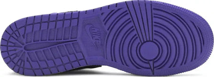 Men's Air Jordan 1 Mid Varsity Purple Shoes