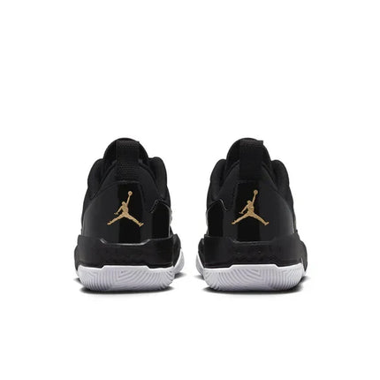 Men's Air Jordan One Take 4 Black Metallic Gold Shoes