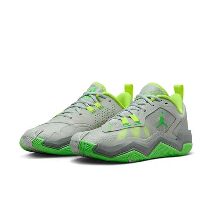 Men's Air Jordan One Take 4 Light Silver Volt Shoes