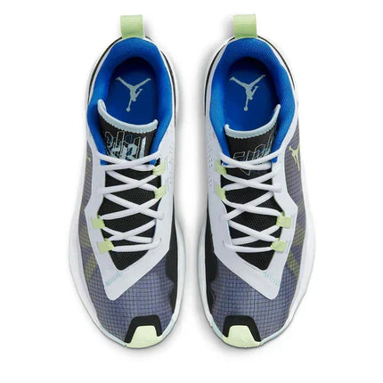 Men's Air Jordan One Take 4 White Copa Lime Shoes