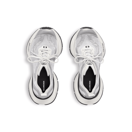 Men's Circuit Sneaker White Silver Shoes