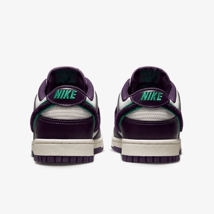 Men's Nike SB Dunk Low Swooshes Black Purple Shoes