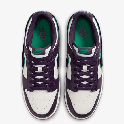 Men's Nike SB Dunk Low Swooshes Black Purple Shoes
