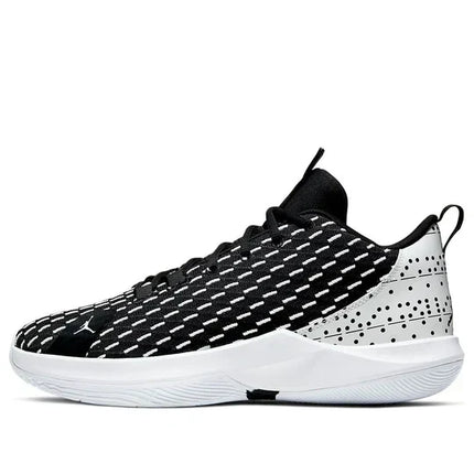 Men's Jordan CP3.XII Black White Shoes