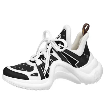 Men's LOUIS VUITTON Archlight 2.0 Platform Black Monogram Sneakers