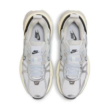 Men's Nike V2K 'Summit White Metallic Silver' Shoes