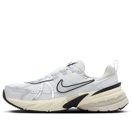 Men's Nike V2K 'Summit White Metallic Silver' Shoes
