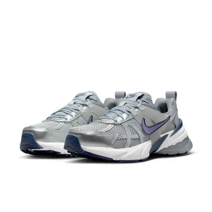 Men's Nike V2K 'Wolf Grey Navy' Shoes