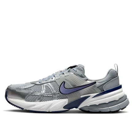 Men's Nike V2K 'Wolf Grey Navy' Shoes