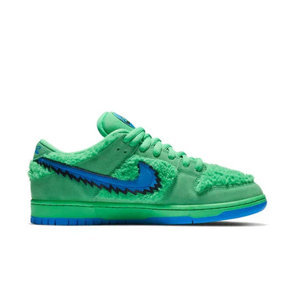 Men's Nike x Grateful Dead SB Dunk Low Green Bear Shoes