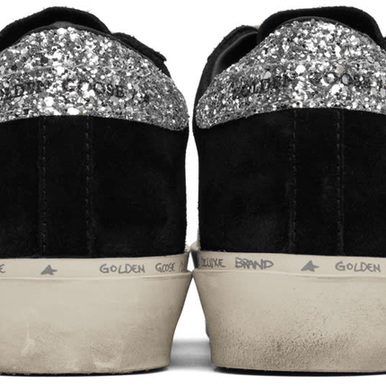 Men's SSENSE Exclusive White Super-Star Sneakers In Black Silver
