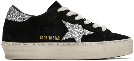 Men's SSENSE Exclusive White Super-Star Sneakers In Black Silver