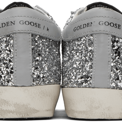 Men's SSENSE Exclusive White Super-Star Sneakers In Grey