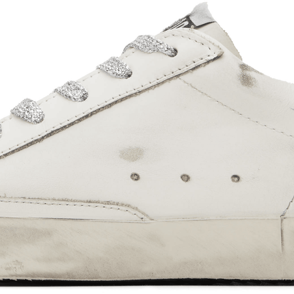 Men's SSENSE Exclusive White Super-Star Sneakers In Optic White Antique