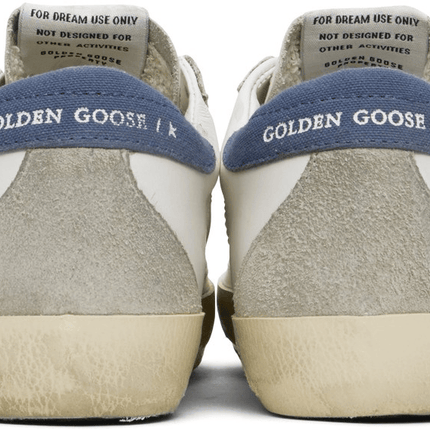 Men's SSENSE Exclusive White Super-Star Sneakers In White Blue
