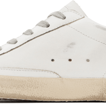 Men's SSENSE Exclusive White Super-Star Sneakers In White Brown