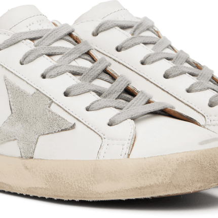 Men's SSENSE Exclusive White Super-Star Sneakers In White Brown