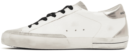 Men's SSENSE Exclusive White Super-Star Sneakers In White Quartz Ice
