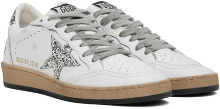 Men's SSENSE Exclusive White Super-Star Sneakers In White Silver