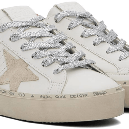 Men's SSENSE Exclusive White Super-Star Sneakers In WhiteTaupe Mineral