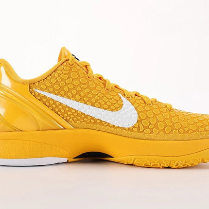 Men's Zoom Kobe 6 Custom Version University Gold Shoes