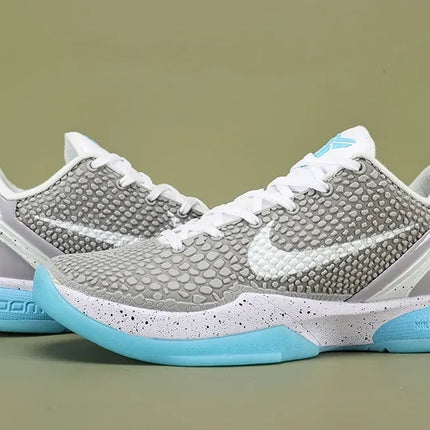 Men's Zoom Kobe 6 Grey Blue Shoes