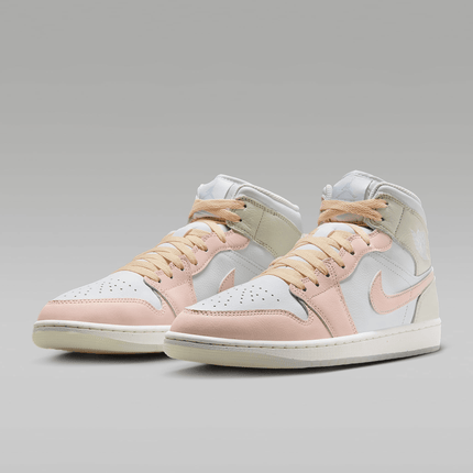 Men's Air Jordan 1 Mid SE White Shoes