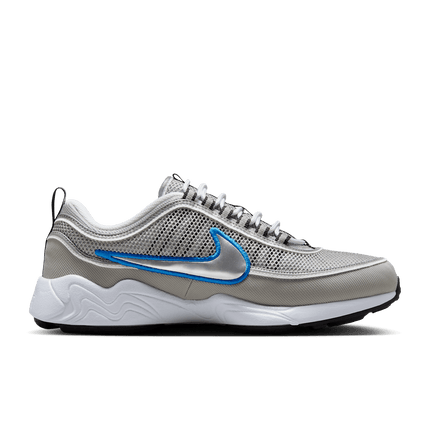 Men's Nike Air Zoom Spirion SP Metallic Silver and Signal Blue Shoes