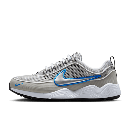 Men's Nike Air Zoom Spirion SP Metallic Silver and Signal Blue Shoes