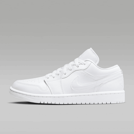Men's Air Jordan 1 Low White Shoes