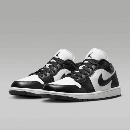 Men's Air Jordan 1 Low White Black Shoes