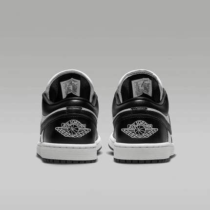 Men's Air Jordan 1 Low White Black Shoes