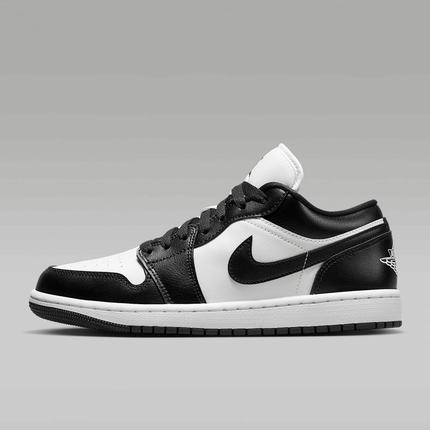 Men's Air Jordan 1 Low White Black Shoes