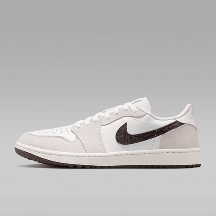 Men's Air Jordan 1 Low G Baroque Brown Shoes