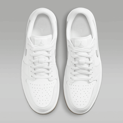 Men's Air Jordan 1 Low G White Shoes