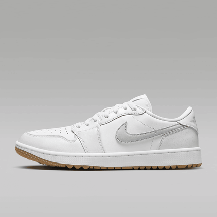 Men's Air Jordan 1 Low G White Shoes